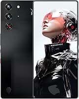 REDMAGIC 10S Pro Smartphone, Celular para Jogos 144Hz, Android 5G, 12GB RAM + 256GB ROM, Snapdragon 8 Elite Leading Version, Tela AMOLED 1.5K de 6.85", Câmera de 50MP, Celular Desbloqueado Nightfall