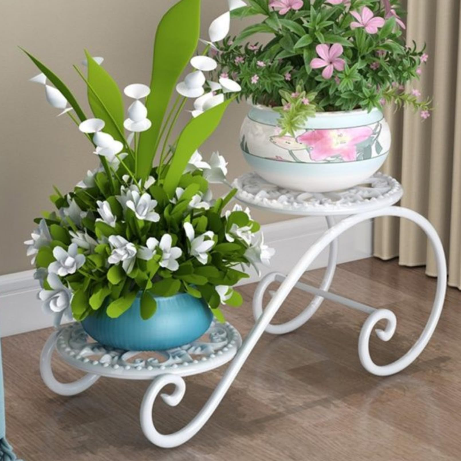 Support pour plantes d'intérieur à plusieurs niveaux pour salon