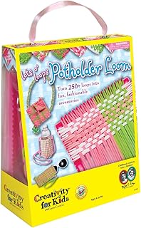 Creativity for Kids Lot's O'Loops Potholder Loom - Weaving Loom for Kids