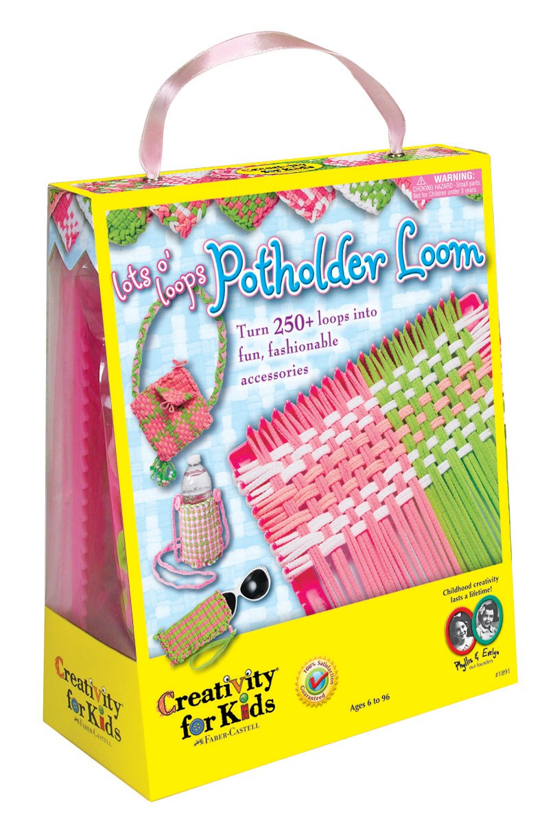 Creativity for KidsLot's O'Loops Potholder Loom - Weaving Loom for Kids