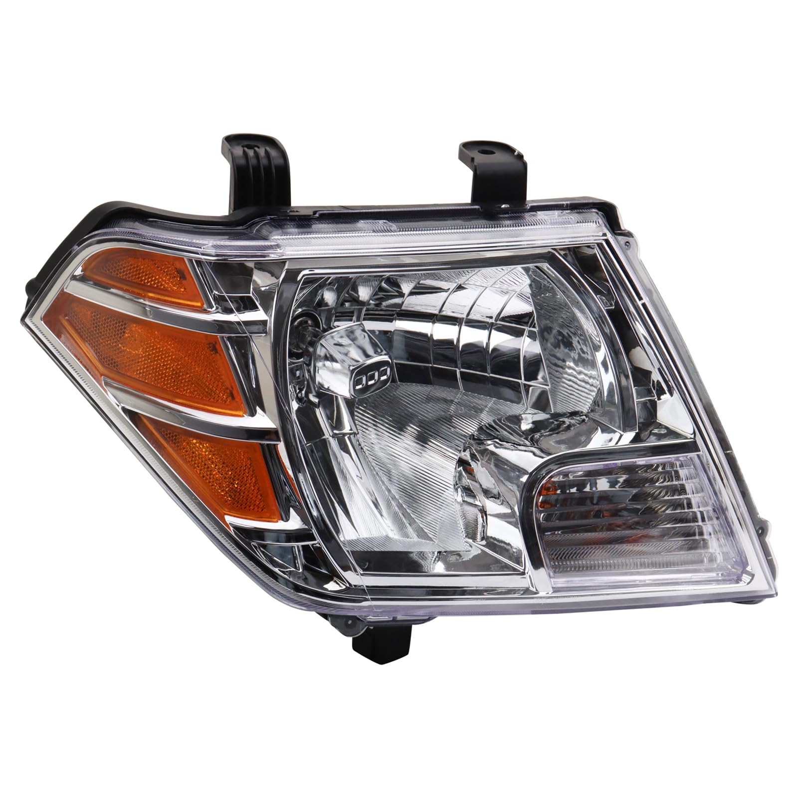 TRQ Passenger Side Headlight Assembly Compatible with 2009-2021 Nissan Frontier NI2503188
