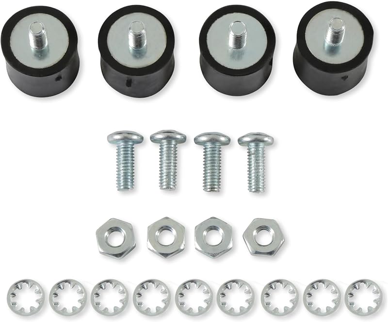 Suportes antivibração MSD 8823 para módulos de ignição Série 6 – Kit com 4 unidades