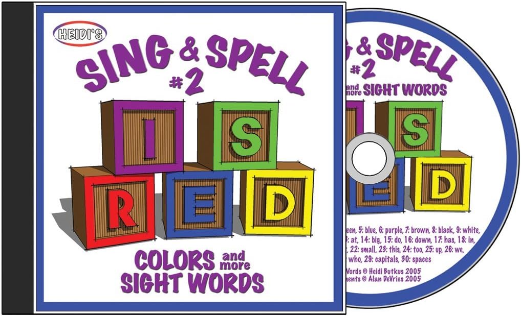 Sing & Spell the Sight Words: Volume 2 - Colors and more Sight Words CD
