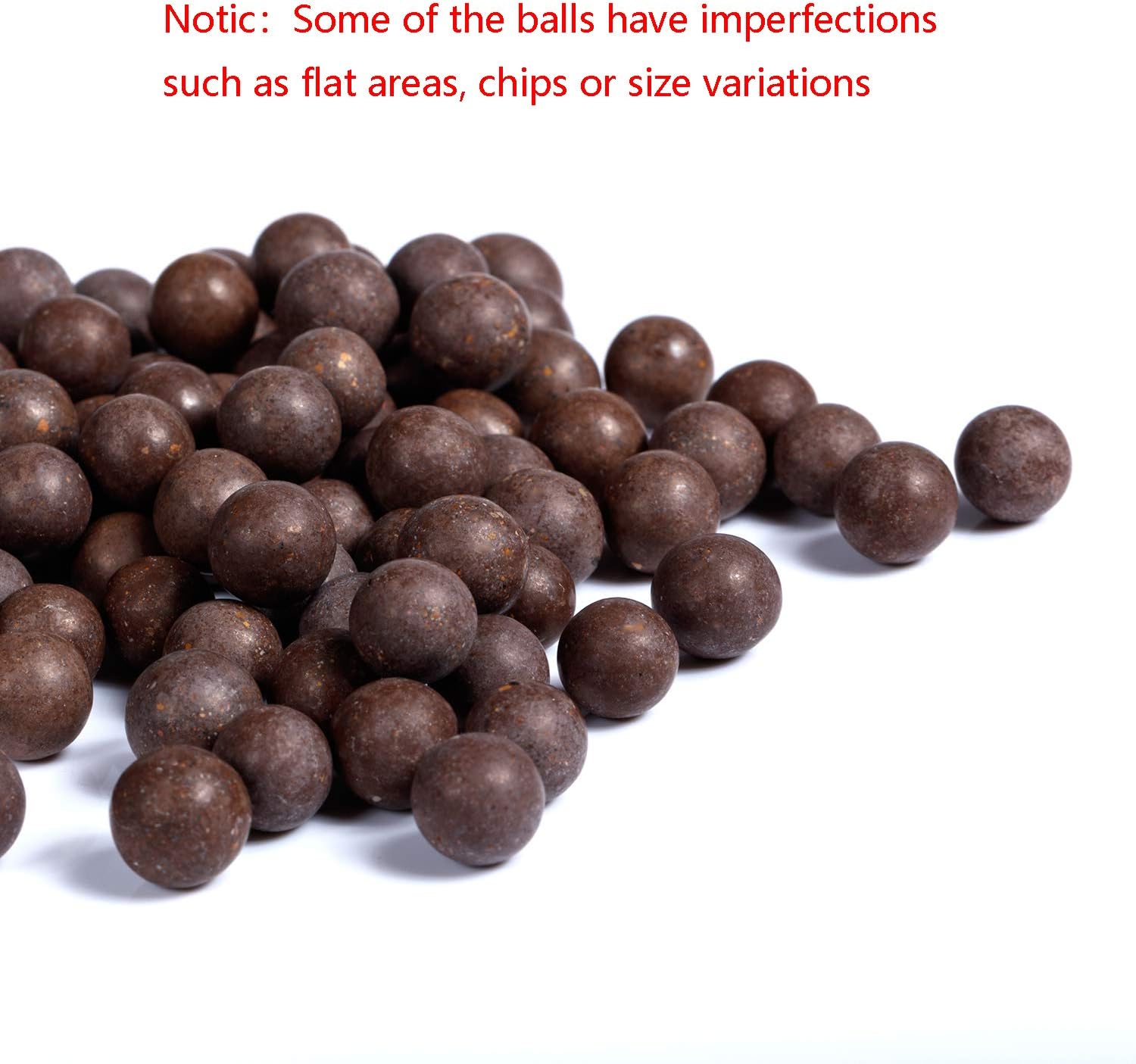 NIDAYE Biodegradable Slingshot Ammo Balls – 1000pcs 3/8 Inch (About 9mm) Hard Clay Slingshot : Sports & Outdoors