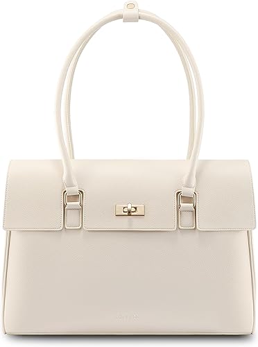 Miniatura 10 de LOVEVOOK Bolso de Mensajero para Computador Portátil para Mujeres, Bolso de Hombro Cruzado para Computador y Negocios, Profesional, Bolso de Mano