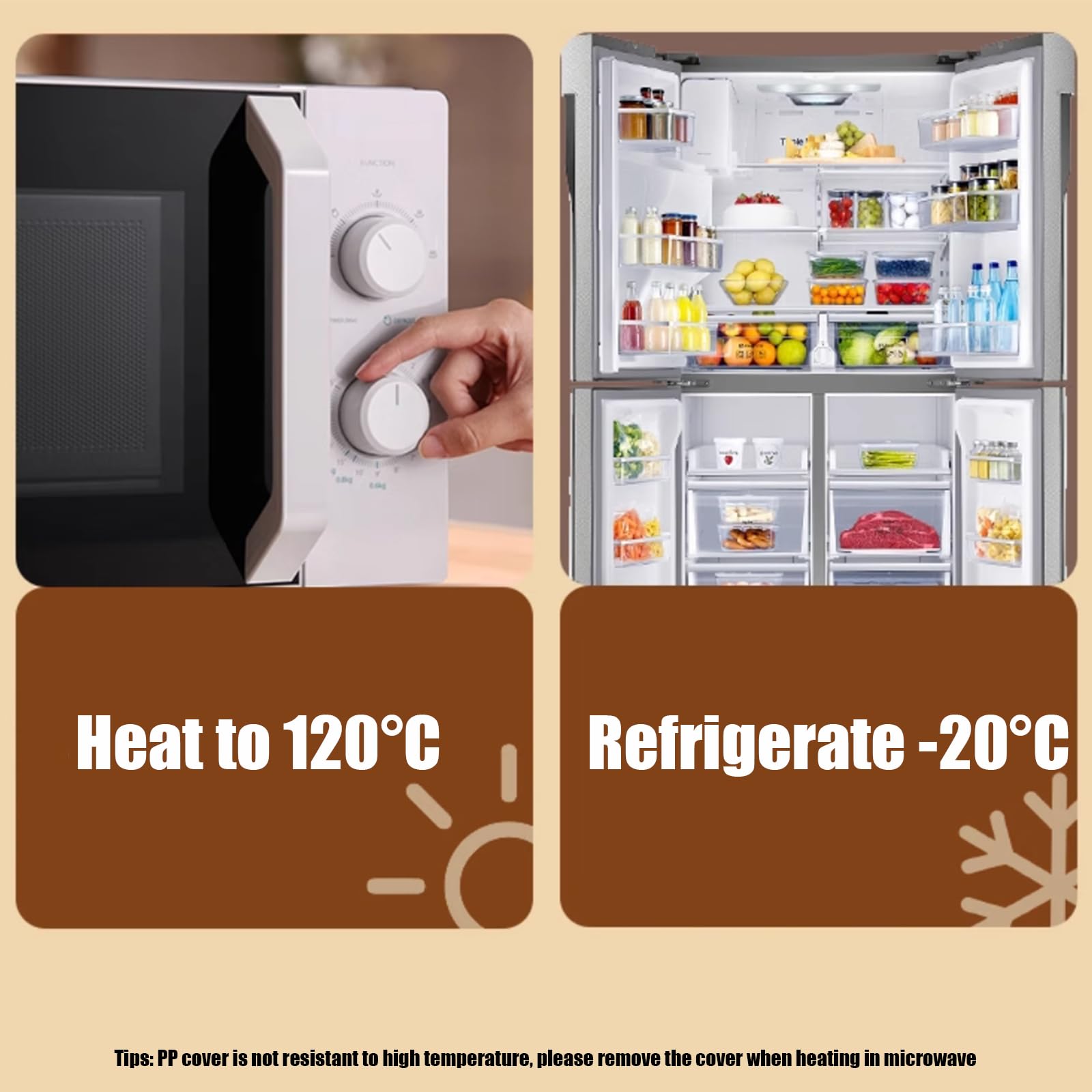 Paquete de 100 recipientes de papel de 8 onzas con tapas, vasos desechables de papel kraft para alimentos, recipientes de sopa resistentes para llevar, cuencos de postre para helado, yogur,