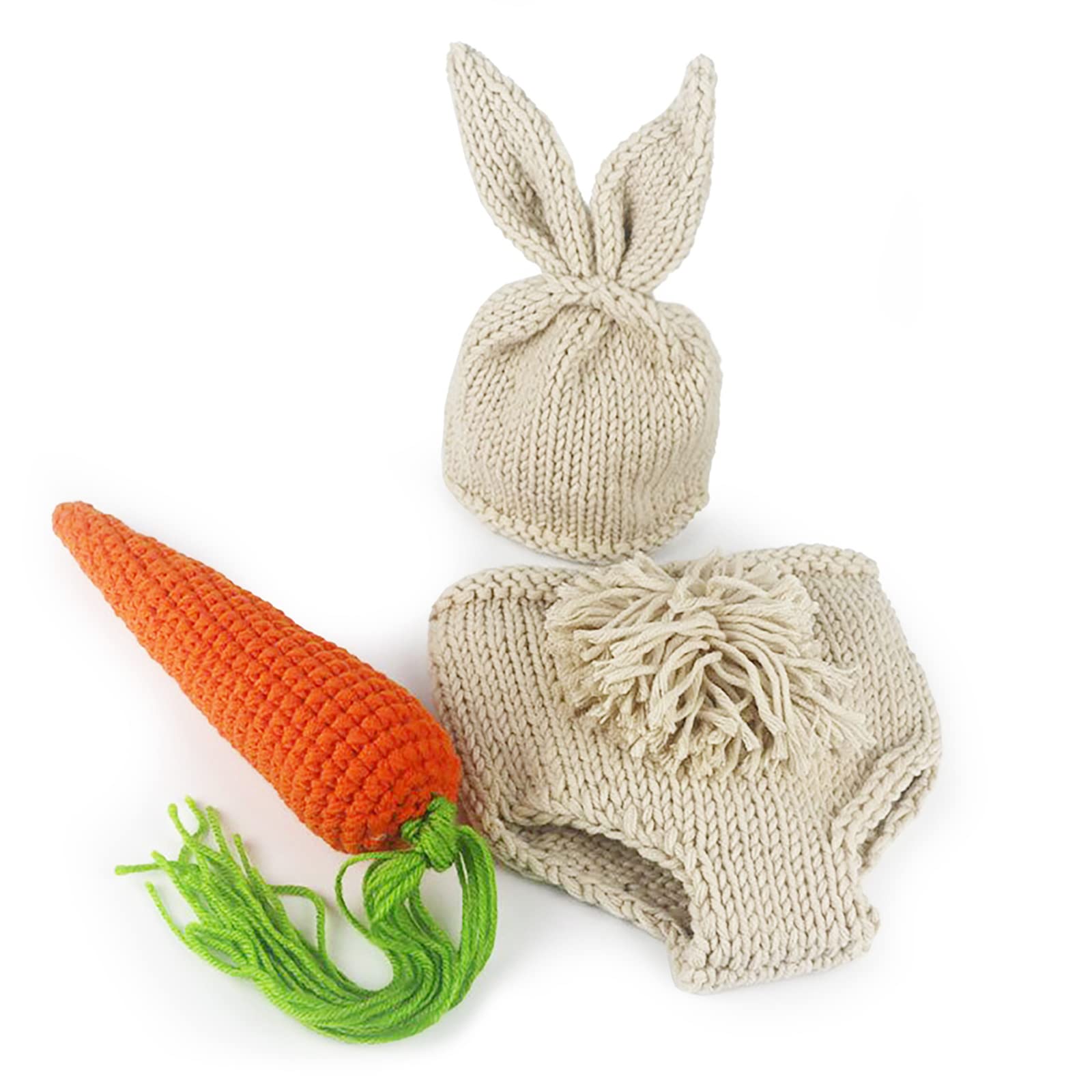 [WILLS] ニューボーンフォト ベビー ニット 寝相アート 年賀状 干支 衣裳 コスチューム 写真撮影 記念写真