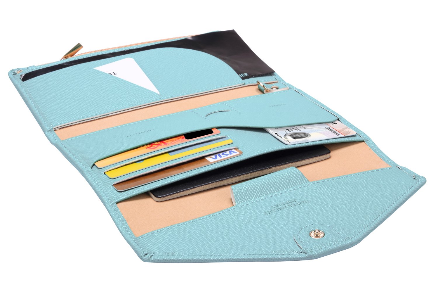 Mulitpurpose Rfid Blocking Passport Holder Travel Wallet (Ver.4