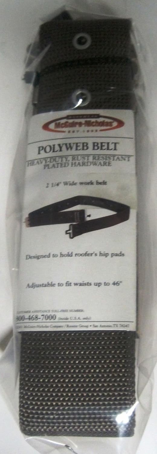 McGuire Nicholas 505 21/4" Military Style Polyweb Work Belt (Upto 46