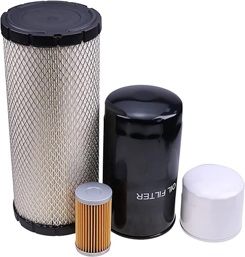 Solarhome Kit de filtro de servicio M806418 M801101 M131803 M131802 compatible con John Deere Tractor 1025R 2025R 2305 2320
