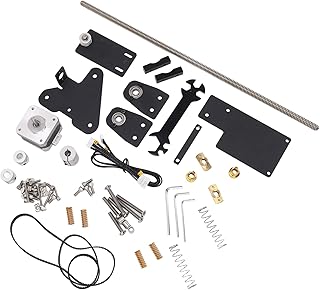 Denash 3D -Drucker Z -Achsen Upgrade Kit Dual Z Achsen Bleischrittmotor Kit für Ender 3 Glätte Bewegung