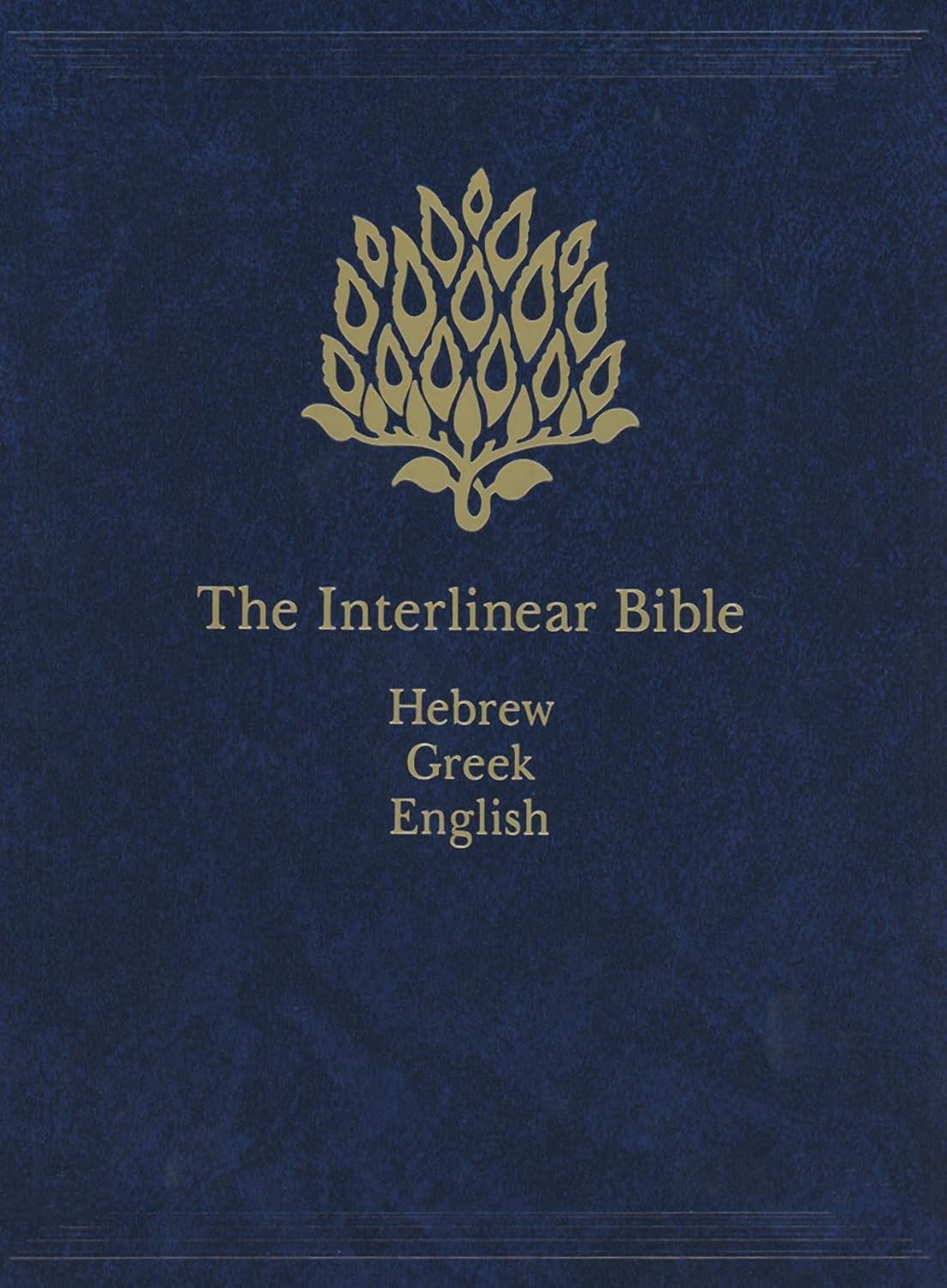 The Interlinear Bible: Hebrew-Greek-English      Hardcover – July 1, 2005