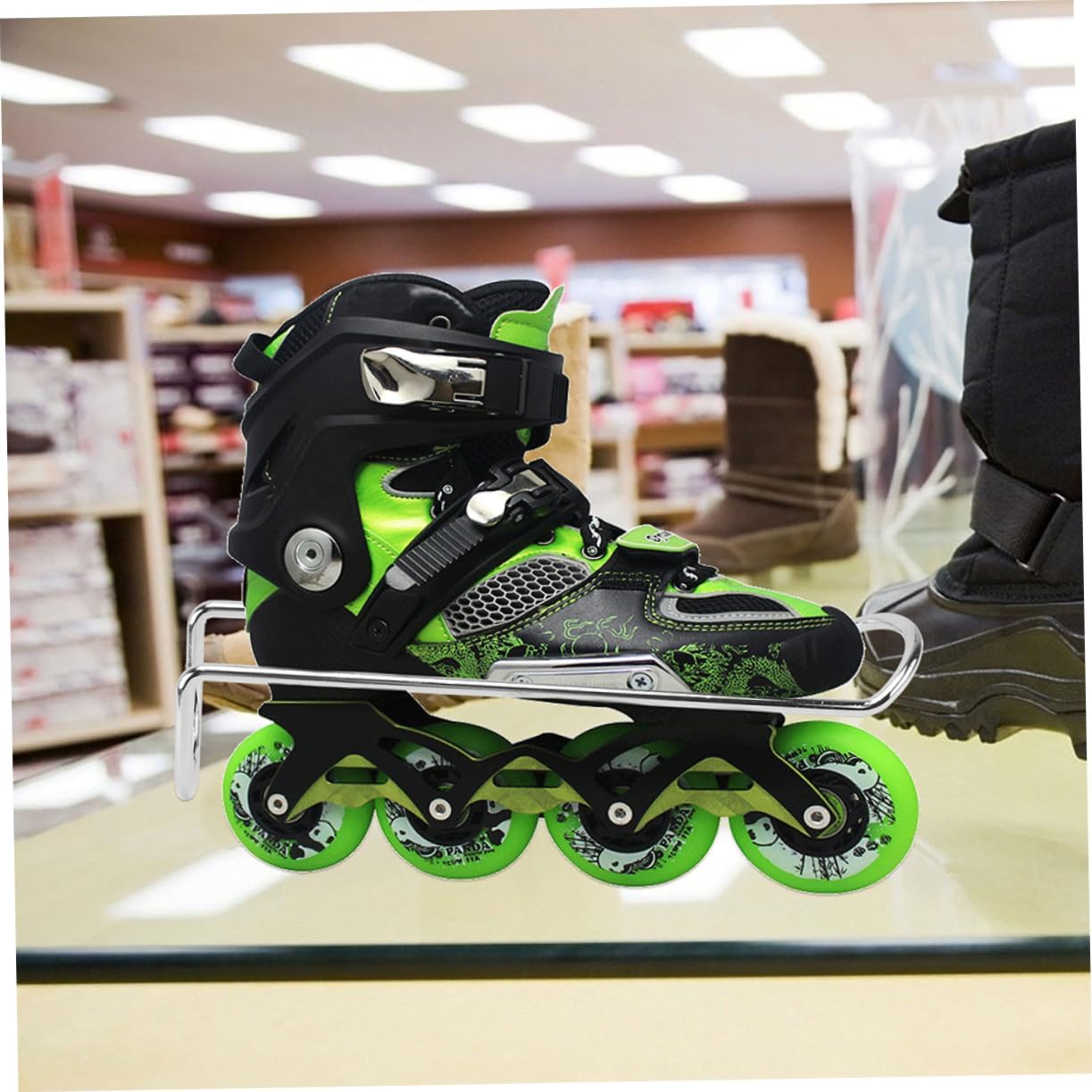 2pcs Roller Skates Display Stand Skates Holder Wall Mount Beam Bracket for