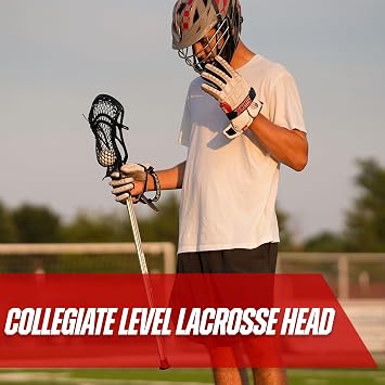 Silverfin Lacrosse Head, Strung Lacrosse Head, Strung/Unstrung Lacrosse Head, Mens Lacrosse Stick, Lacrosse Stick Head, Mens Strung/Unstrung Lacrosse Head, Lacrosse Head Strung
