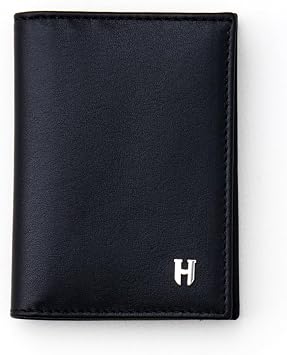 Erkekler i in Hakiki Deri Kredi Kart  Tutucu C zdan | Tam Tah l  nek Derisi El  i Deri | Minimalist  nce Tasar m RFID  n Cep C zdan