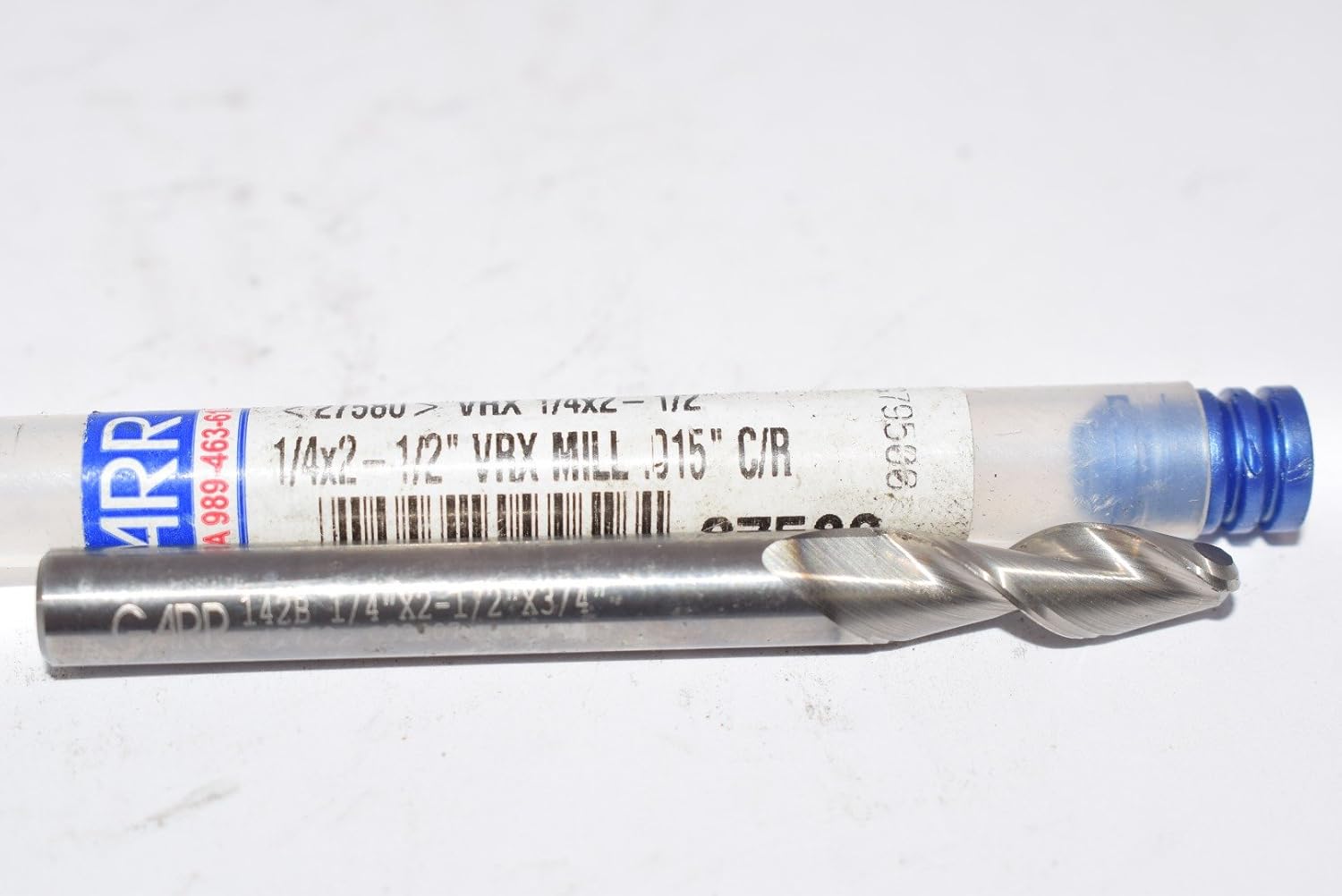 GARR TOOL 1/4x2.5x3/4" VRX .015" Corner Radius AlTiN