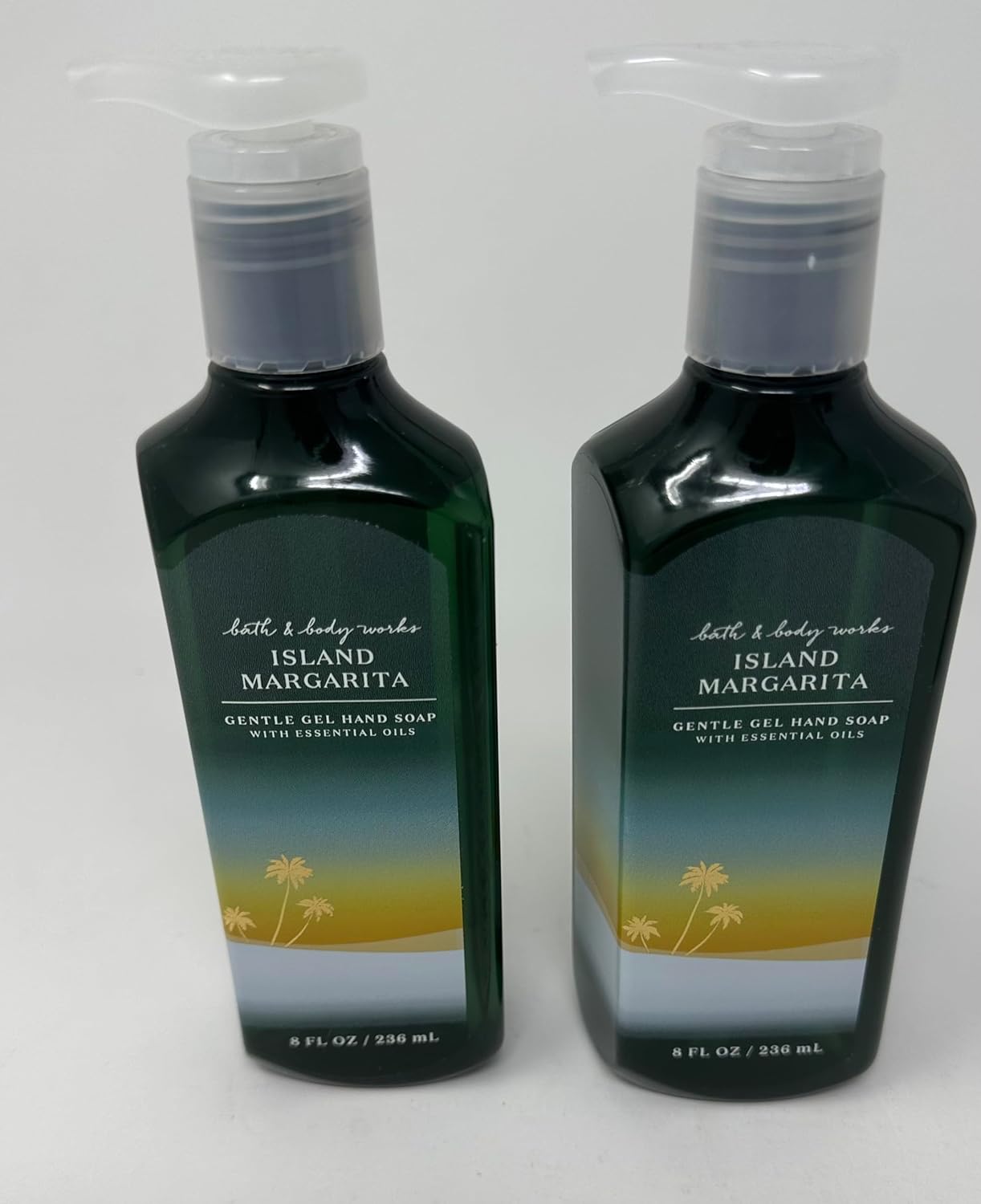 Bath and Body Works Island Margarita Gentle Gel Hand Soap (Set of 2) 8 fl oz / 236 mL Each