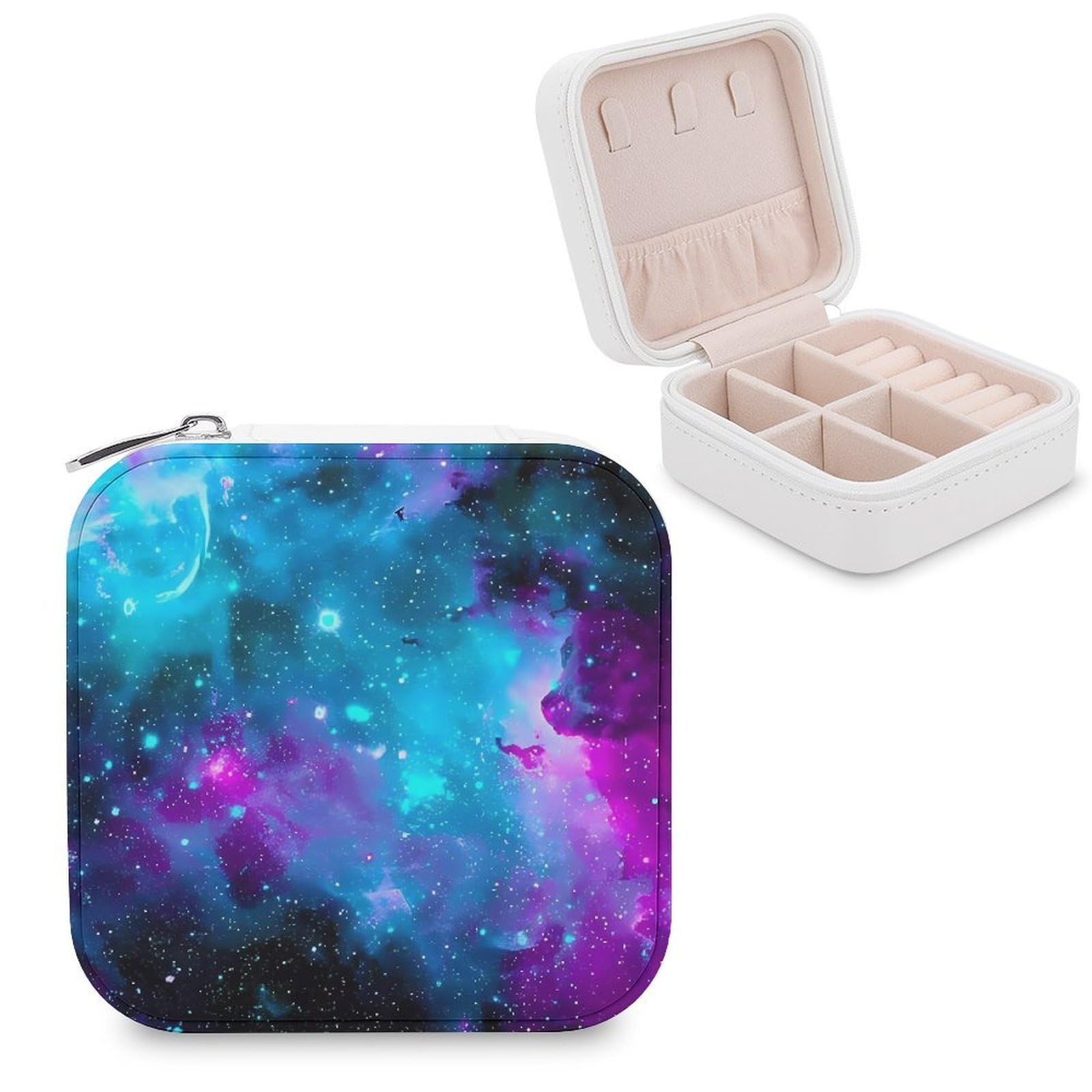 Boîte à bijoux portable violette, le cadeau idéal pour elle