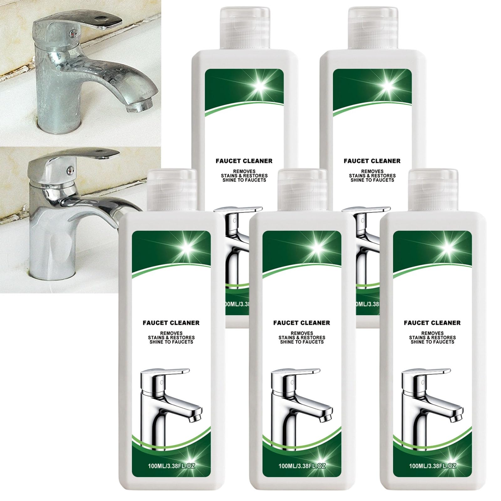 Środek do czyszczenia i politury do zlewozmywaka, środek do usuwania plam z twardej wody, preparat do czyszczenia preparatu No-Rinse, środek do czyszczenia stali nierdzewnej na bazie wody, szybko