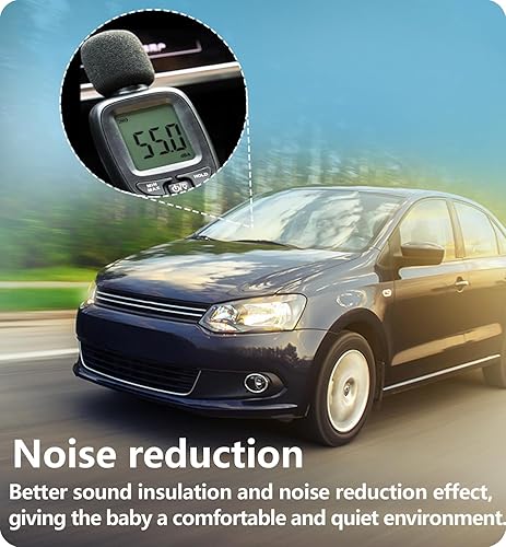 Miniatura 5 de Tira de goma universal para puerta de automóvil, autoadhesiva, insonorización, doble capa, 5 agujeros, para camioneta, caravanas (32.8 pies de largo)