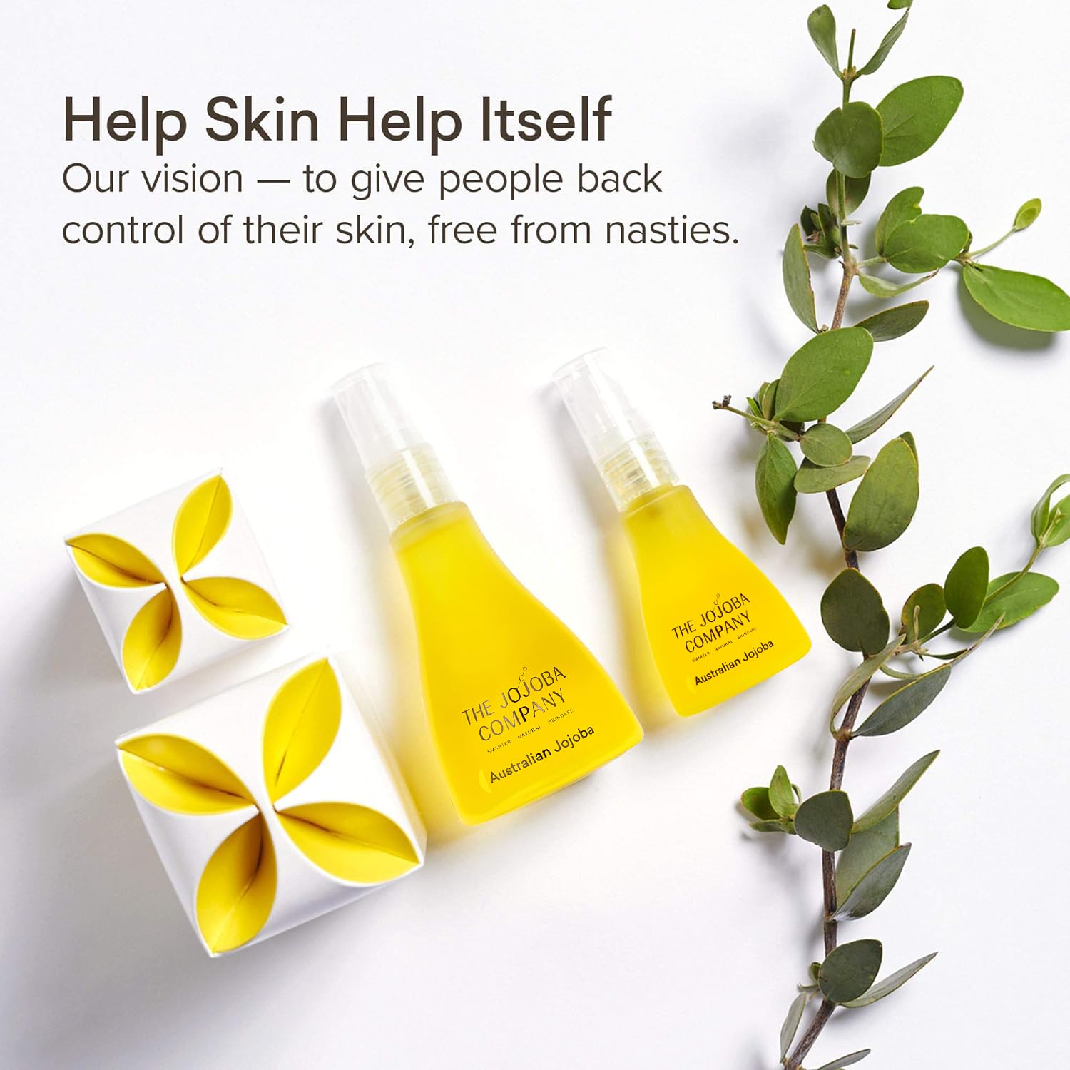 Jojoba Australian Wadi-Wadi Oil – Cold Pressed & Sustainably Grown – With Vitamins A, D & E – Hypoallergenic, Non-Comedogenic, Cruelty-Free – For Face, Body, Hair – 85ml