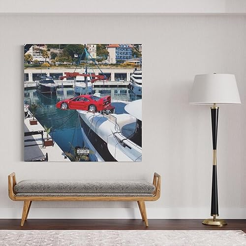 Miniatura 6 de LugeMa Póster central de Cee de decisión dividida (2) póster de lienzo artístico y arte de pared para colgar pósteres modernos de pasillo familiar