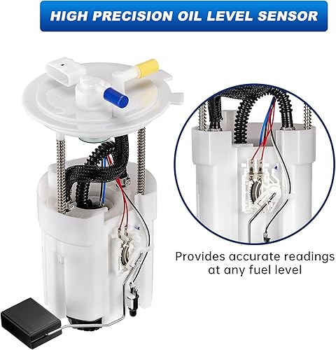 Miniatura 5 de Fule - Conjunto de bomba compatible con Nissan Altima Máxima 2013-2018, 2.5L 3.5L, con unidad de envío, reemplaza SP4090M E9183M, con conector de 6