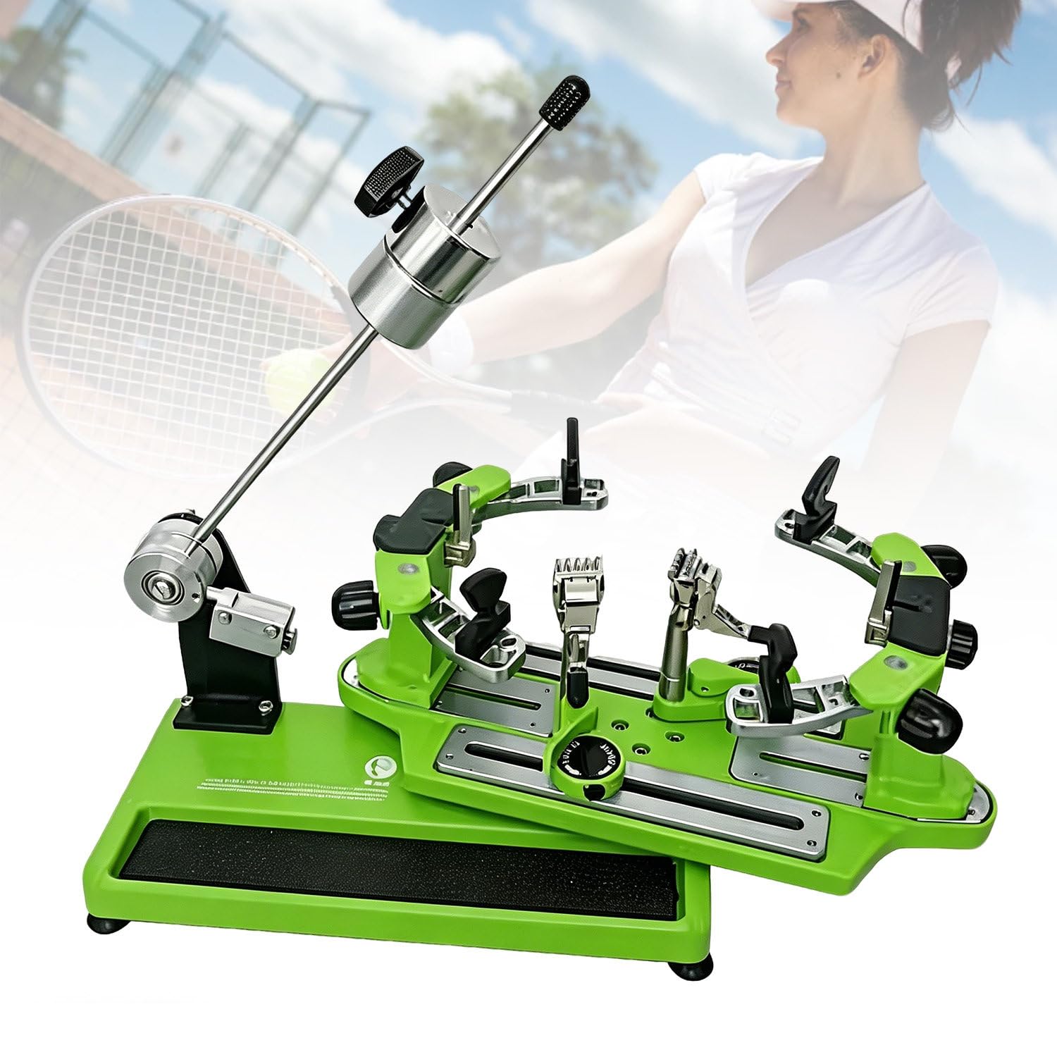 Incordatrice manuale per racchette da tavolo, include strumenti essenziali e accessori per racchette da tennis e badminton