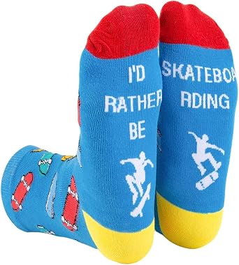 Funny Novelty Crew Socks with Keychain,Sport Running Runner Gifts for Mother Dad Boyfriend Husband Funky Dress Socks