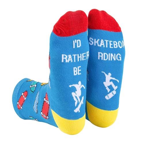 Funny Novelty Crew Socks with Keychain,Sport Running Runner Gifts for