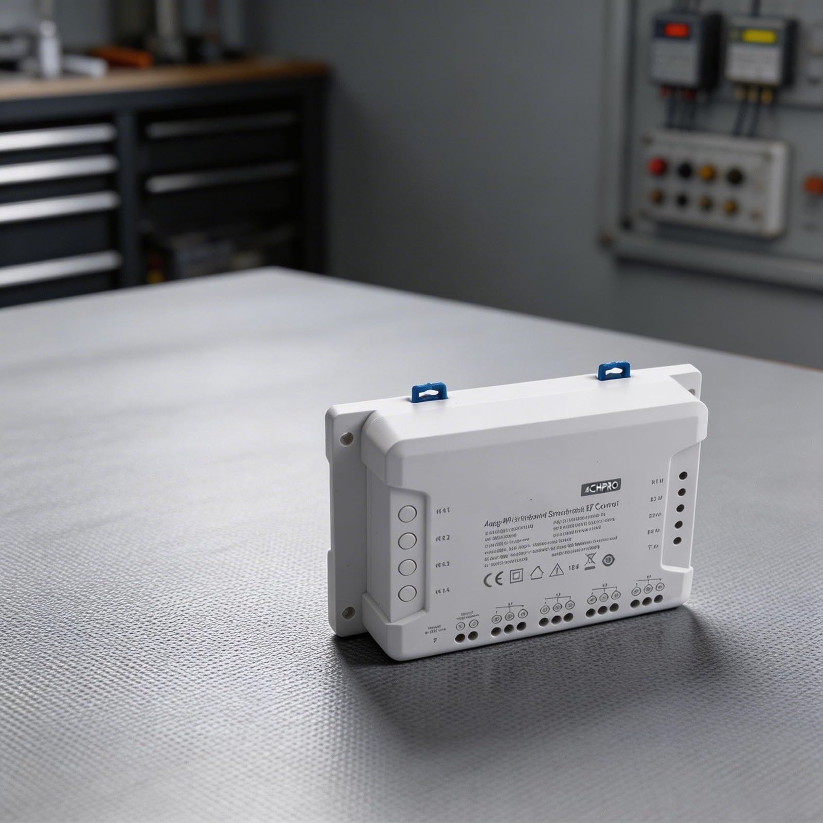 4-K-WLAN-Smart-Lichtschalter-Modul mit RF-Fernbedienung, kompatibel mit Sonoff 4CH R3 und 4CH PRO R3, weiß, ideal für Beleuchtung zu Hause oder im Büro (4CH Pro-R3)