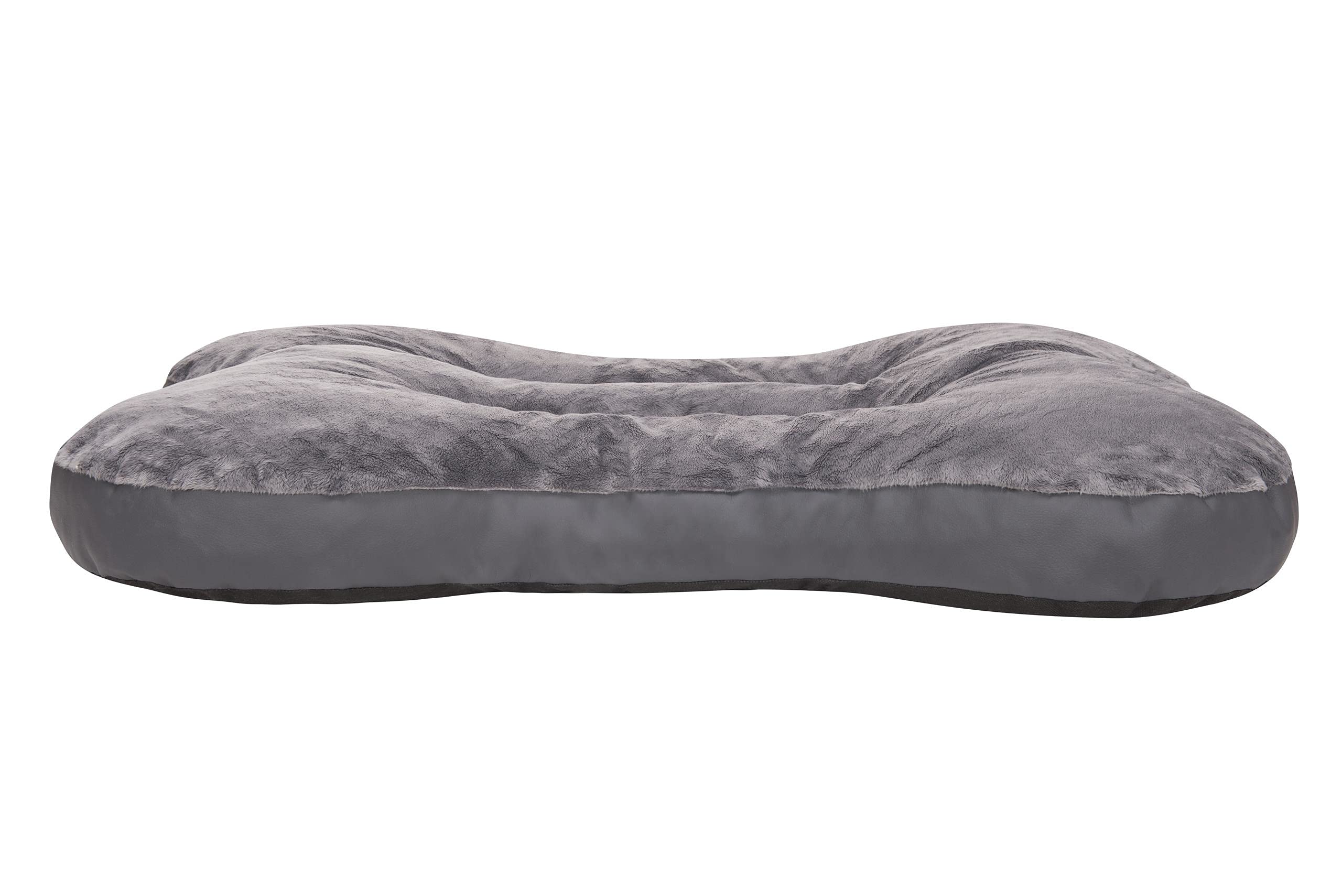 Materassino per cani, cuscino per cani, cuscino per cani, letto per animali domestici, morbido, dimensioni: M – 95 x 67 cm, grafite