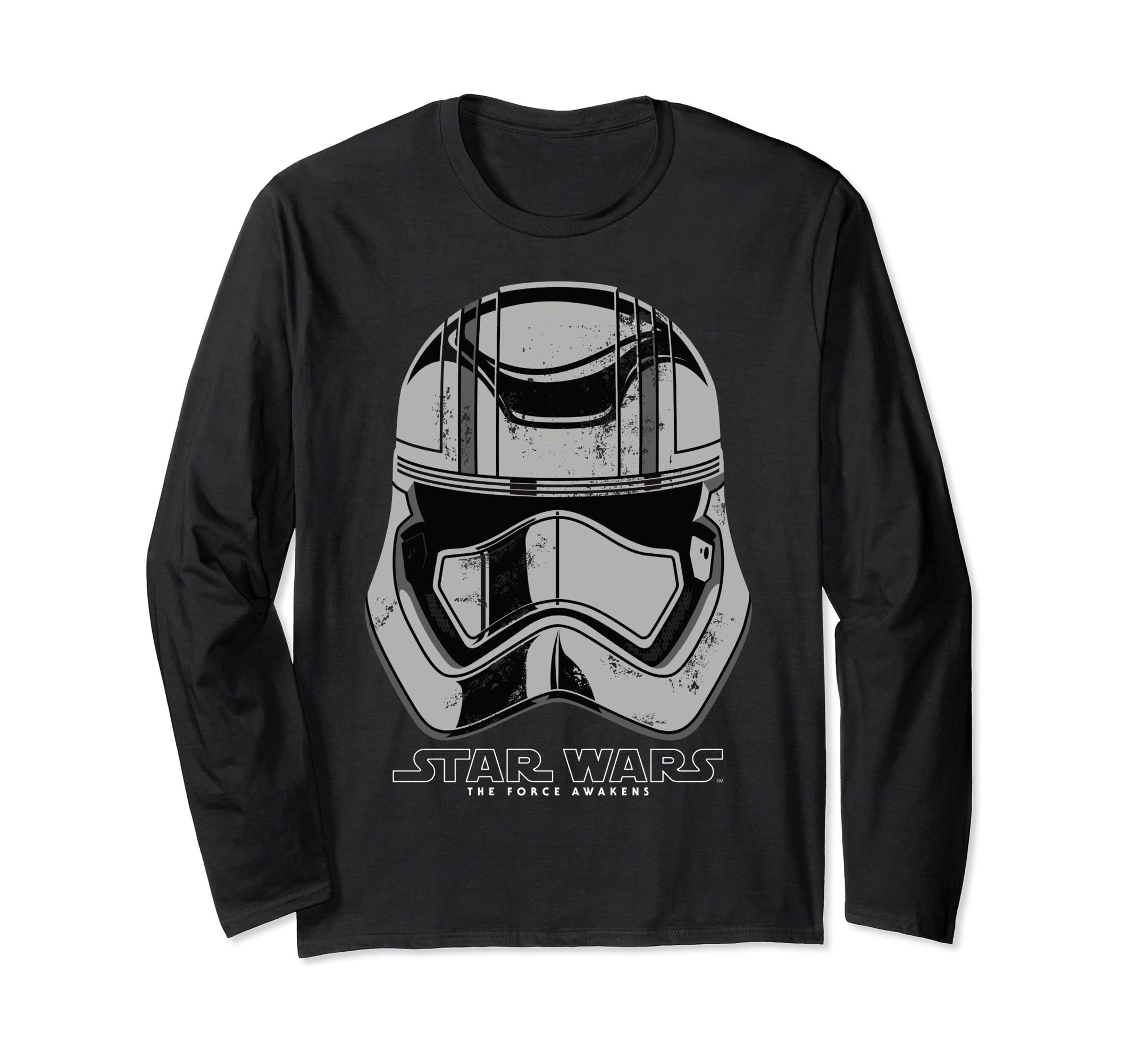 Haut Star Wars Stormtrooper en coton doux avec imprimé casque grand format