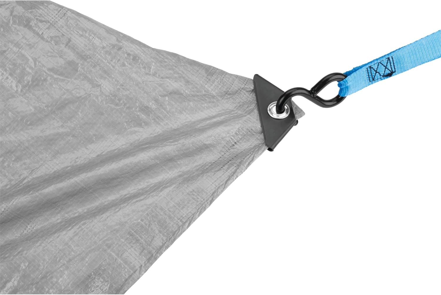 Performance Tool W7006 (10 x 12 ft.) Silver Tarp Great for Tarpaulin Canopy Tent, Boat, RV Or Pool Cover Performance Tool (HD Poly Tarp)