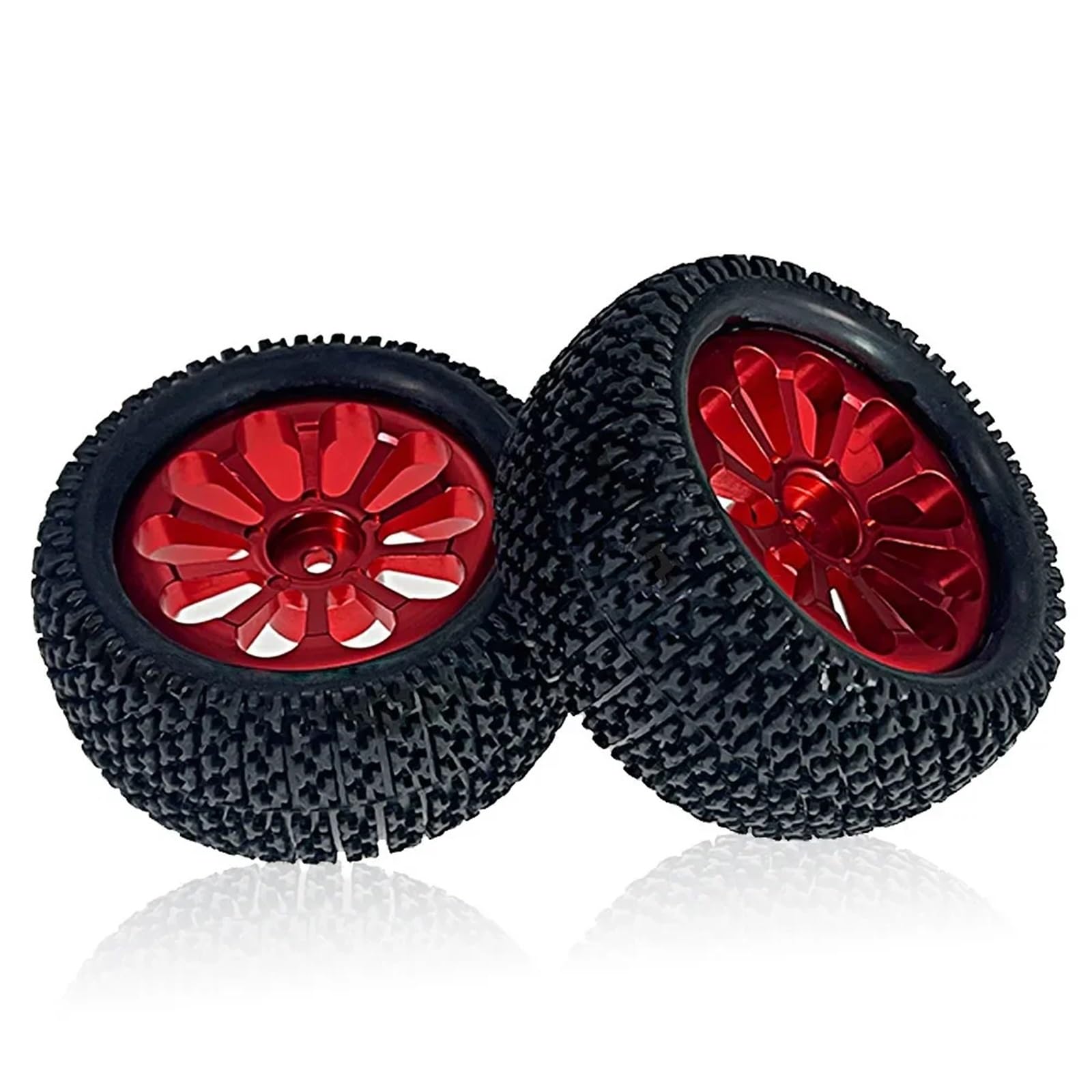 Composants ModèLe Rc pour MJX 16207 16208 14210 1/10 1/12 1/14 1/16 1/18 RC Voiture Jantes en Métal Pneus pour Roues Rallye Mise À Niveau Modifier Les Pièces Décoration