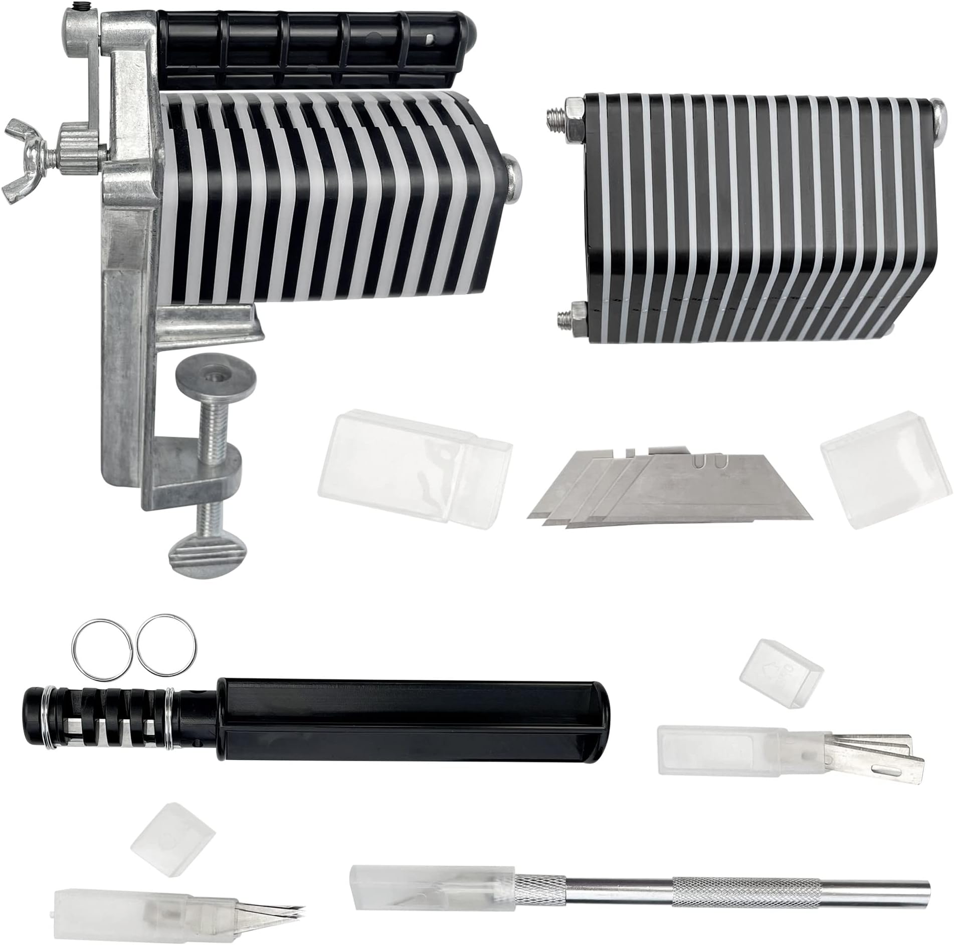 TLP Precision Leather Manual Set Table Top for Fringe Strip and Strap Belts and Lace. Lace, Strip & Strap Leather Cutter & Maker Tools. Lace Strip, Strap & Belts Maker White