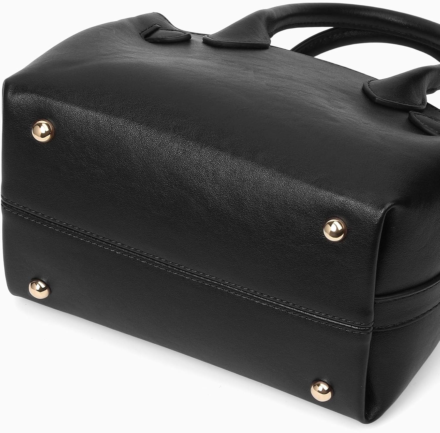 Small Top Handle Bag Designer Handbags for Women, Faux Leather Crossbody Bags Vintage Luxury Satchel Purse
