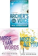 Where Love Meets Destiny Series 3 Books Collection Set By Mia Sheridan(Archer's Voice, Most of All You & More Than Words)