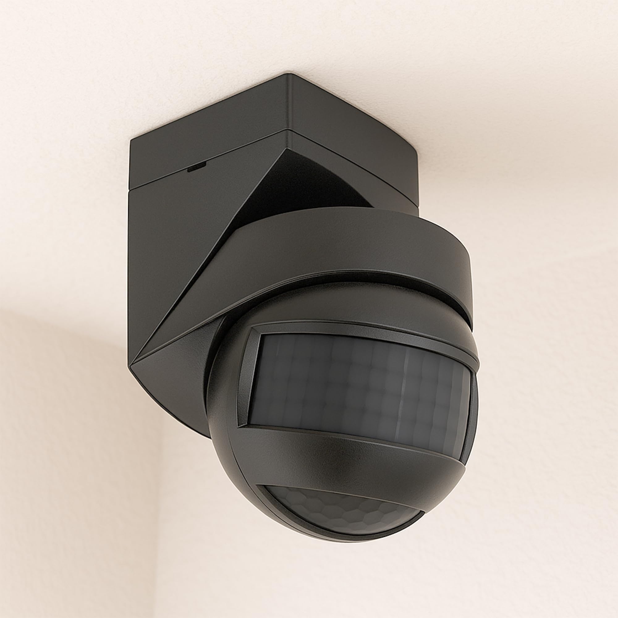 SSC-LUXon KELEA - Detector de movimiento (IP54, sensor de movimiento PIR, incluye mando a distancia, sensor crepuscular de 180 y 360 grados, para interior y exterior)