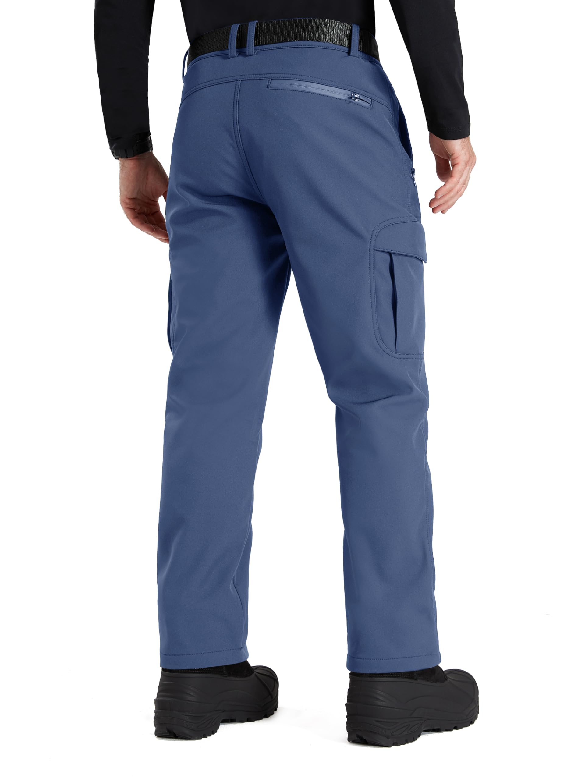 FREE SOLDIER Pantalones de esquí Impermeables para Hombre, de Invierno, para Caza, Exteriores, Resistentes al Viento, térmicos, para Invierno, para Escalada y Senderismo