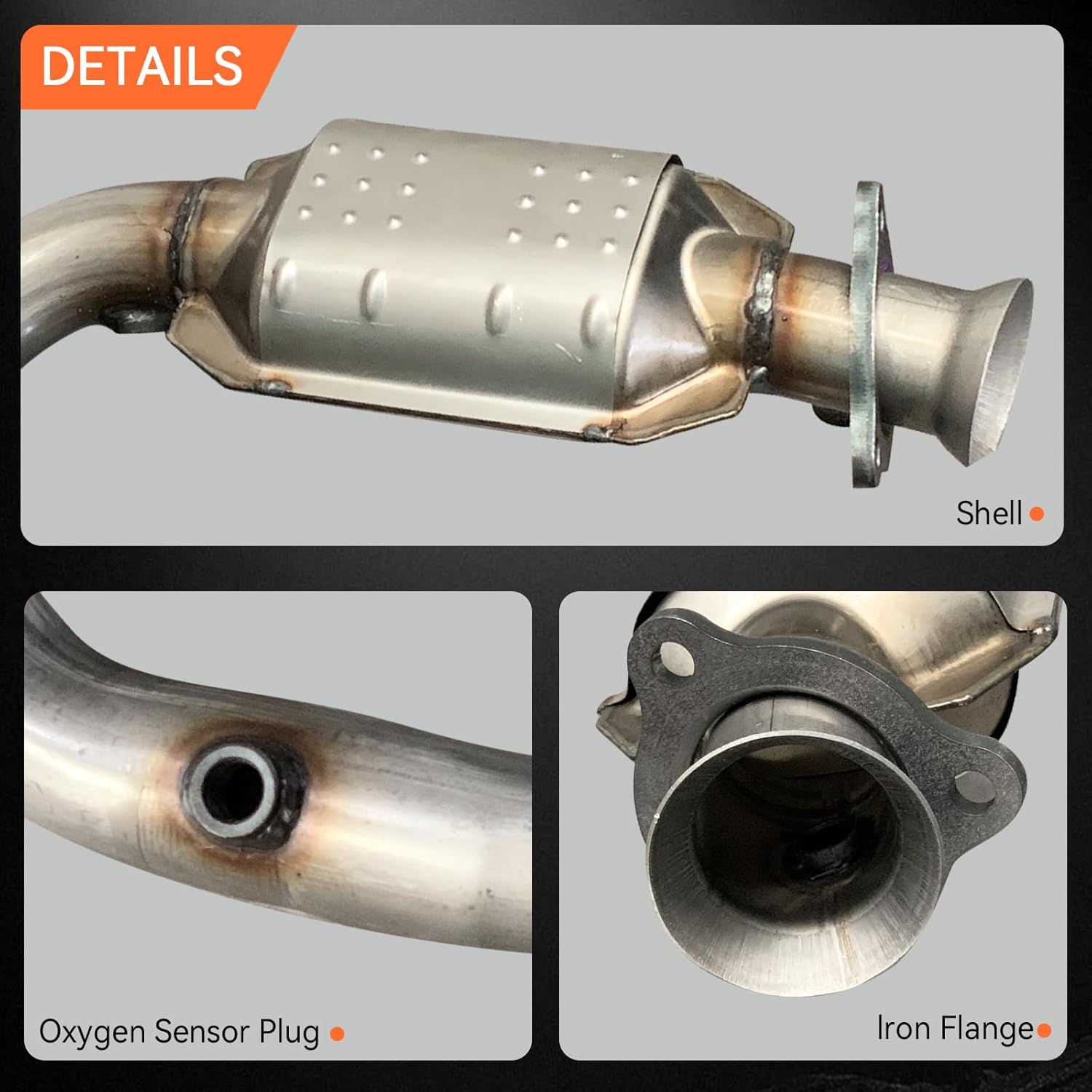 Catalytic Converter 645291 Fit for 2009 Chevy Avalanche, Silverado, 2009-2010 Chevy Silverado, 2008-2009 Chevy Tahoe, 2007-2010 G-MC Sierra 1500, Yukon/XL, 2007-2010 Cadillac Escalade/ESV/EXT