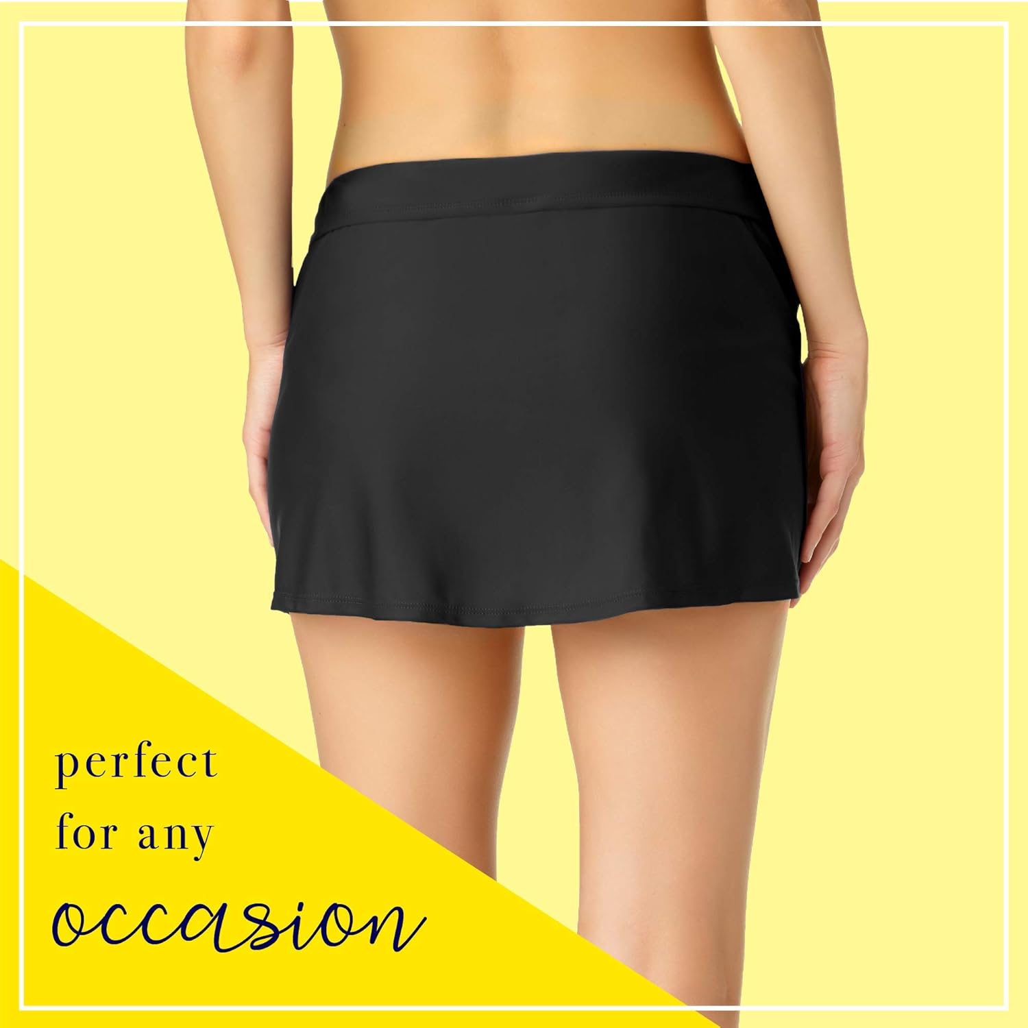 Catalina Womens Skirted Bikini Swim Bottom Swimsuit - Image 7