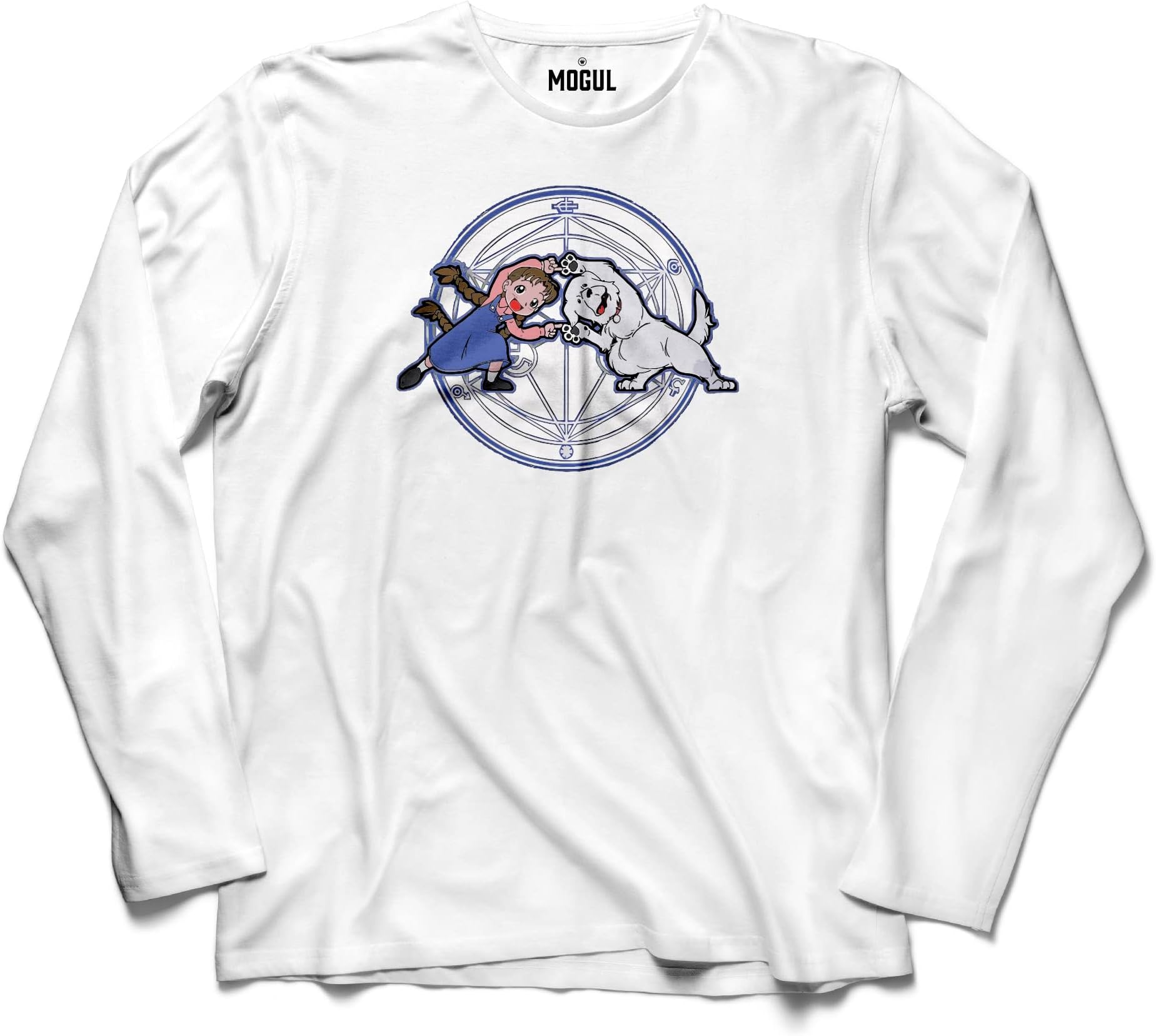 MOGUL Full Metal Alchemist Fma Fusion Dance Tina Unisex Cotton Crewneck Full Sleeves Tee