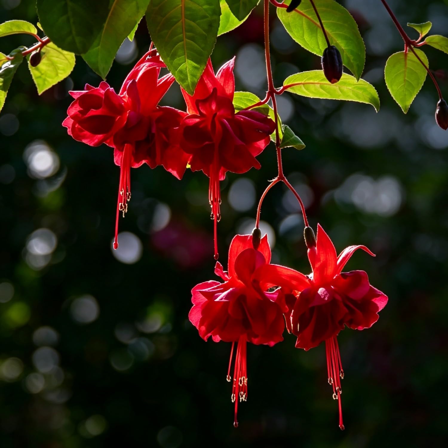 Fuchsia Seeds-Hardy Perennial， Excellent Display Indoor，Balcony，Garden