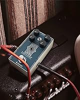 Vista 6 de Donner Pedal de compresor de guitarra, pedal de compresor Lax Comp para guitarra eléctrica y bajo, compresor de estilo limitador de pico clásico