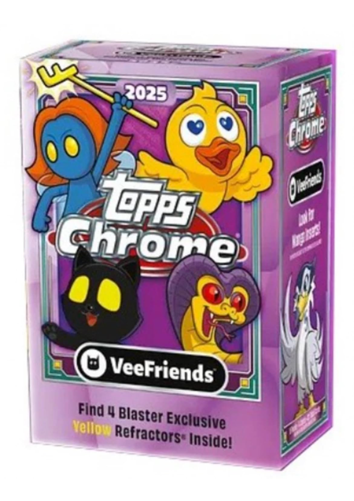 Amazon.com: 2025 Topps Chrome VeeFriends Trading Cards Box Set