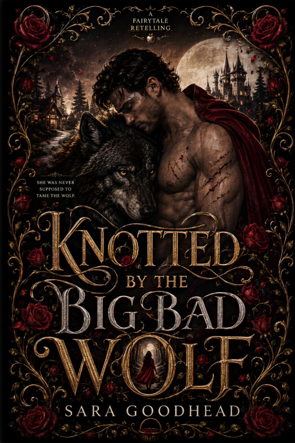 Knotted by the Big Bad Wolf: A Rejected Mate Omegaverse Shifter Romance (Knotty Tales)
