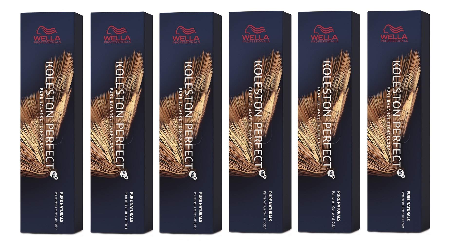 6er Wella Koleston Perfect ME+ 3/00 Dunkelbraun Natur Intensiv 60 ml