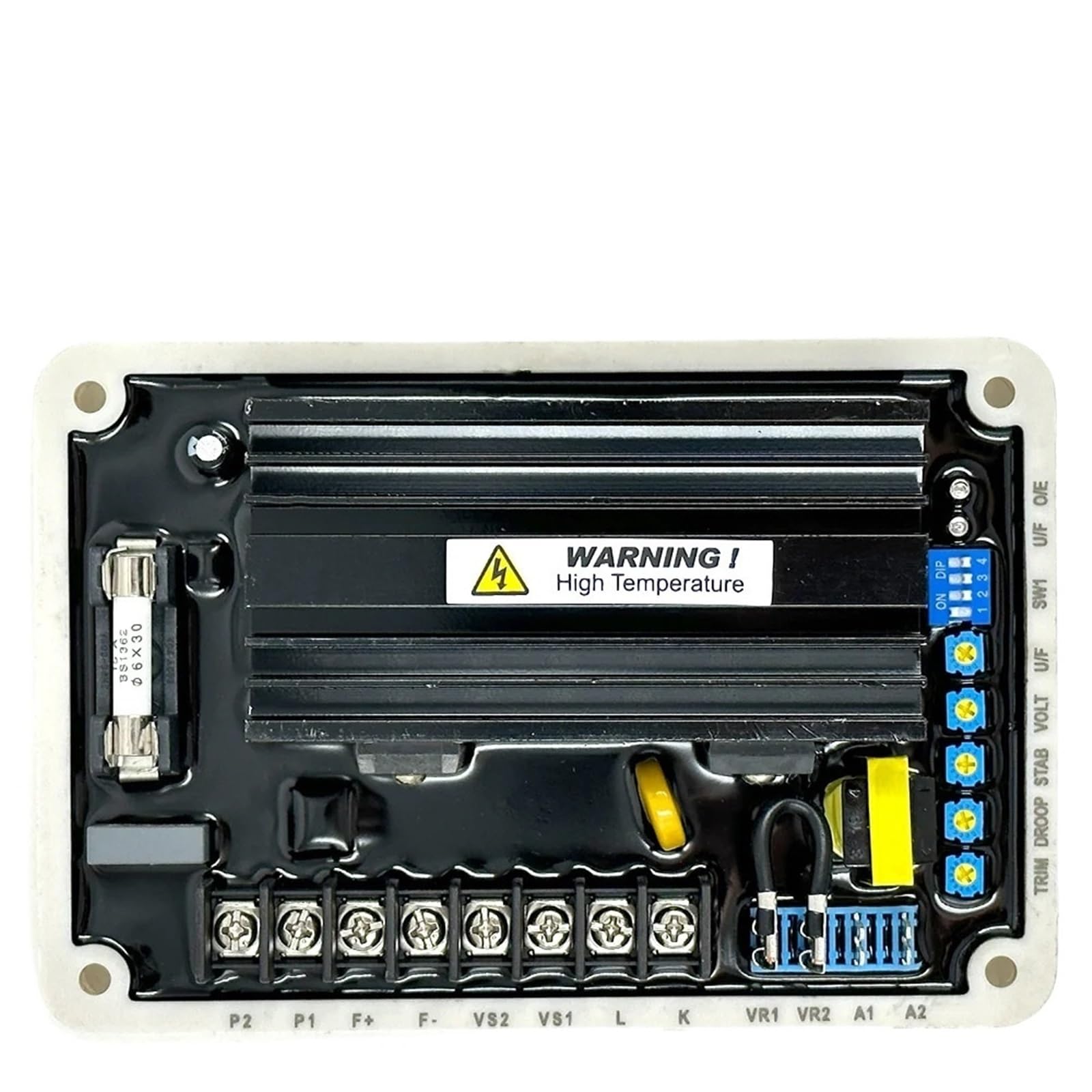 Nvsfzgiyg Ea16 1Pcs Avr A Automatic Voltage Regulator Brushless Generator Excitation Stabilizer Control Panel Spare Parts