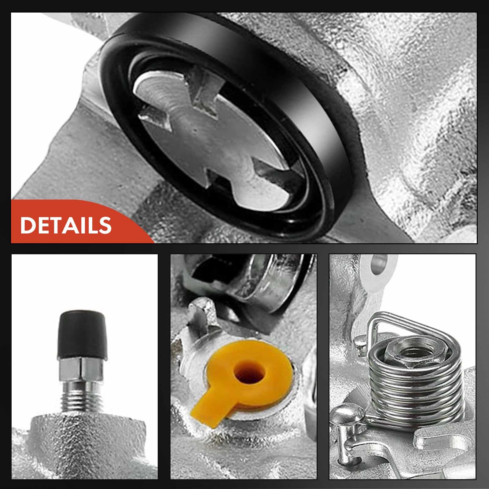 Frankberg Pinza de freno trasera derecha 582302F200 | Compatible con: Lantra II Estate J-2, Lantra II J-2, Coupé GK, Elantra XD, Cerato Saloon LD, Elantra Saloon XD